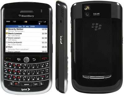 Blackberry Tour 9630 on Blackberry Tour 9630