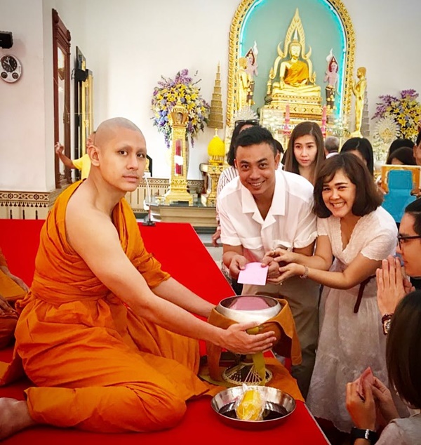 ซัน พิชยดนย์ บวชแทนคุณบุพการี ซัน พิชยดนย์ บวชแทนคุณบุพการี