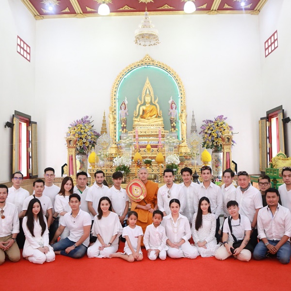 ซัน พิชยดนย์ บวชแทนคุณบุพการี  